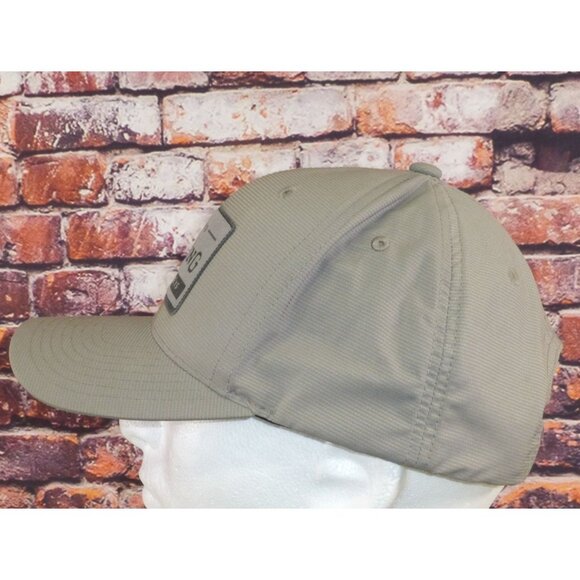 Browning Mens Gray Snapback Cap Polyester/Spandex Embroidered Logo Adjustable Fi - Picture 4 of 6